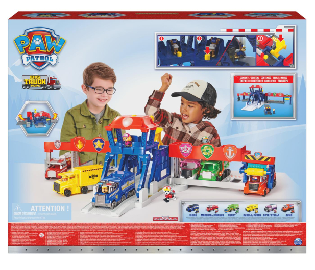 Spin Master Psi Patrol Ciężarówka Garaż z dzwiękiem - 1063876 - zdjęcie 9